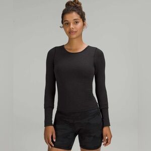 Lululemon Ebb to Street Waist-Length Long Sleeve Shirt
Black